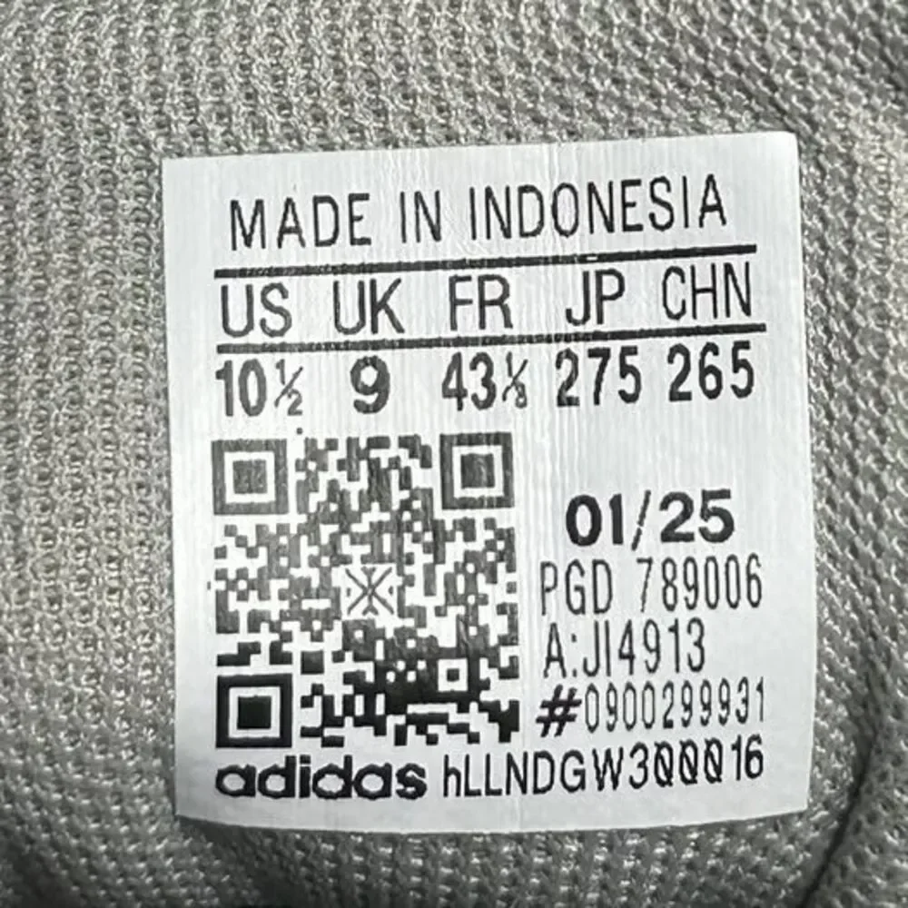 Adidas Run 70s 2.0 Women’s Size 10.5 Grey White Gum Sneakers [JI4913]